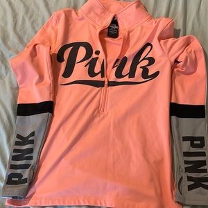 Pink Half Zip